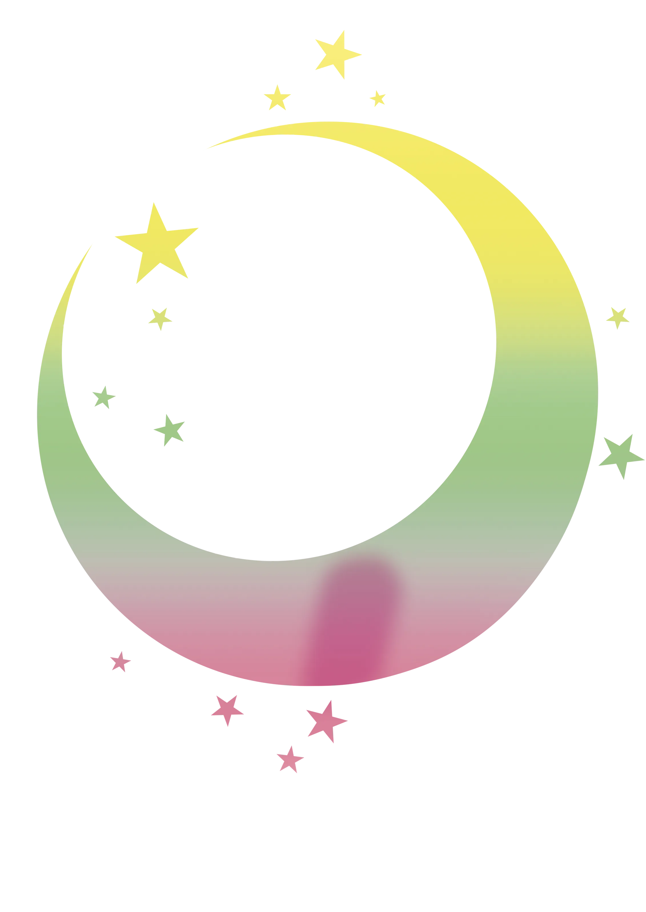 三日月と魔法の輝きのビジュアル
